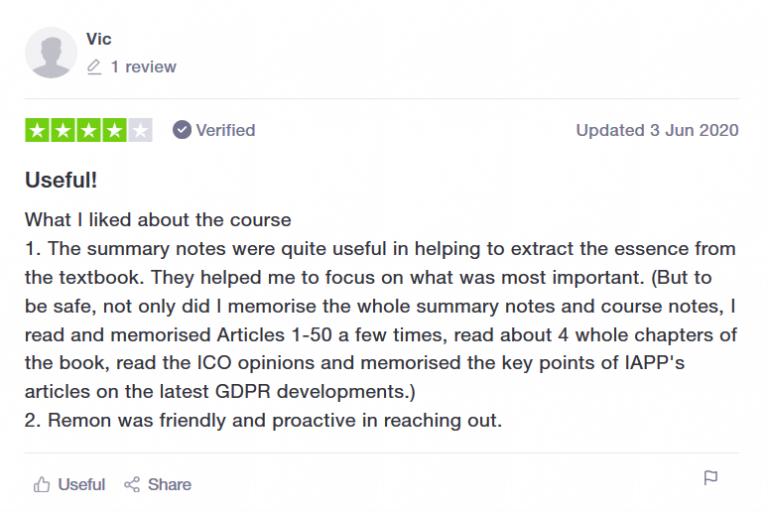 CIPPTraining review CIPPE CIPPUS CIPM