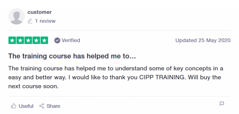 CIPPTraining review CIPPE CIPPUS CIPM