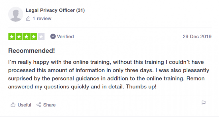 CIPPTraining review CIPPE CIPPUS CIPM